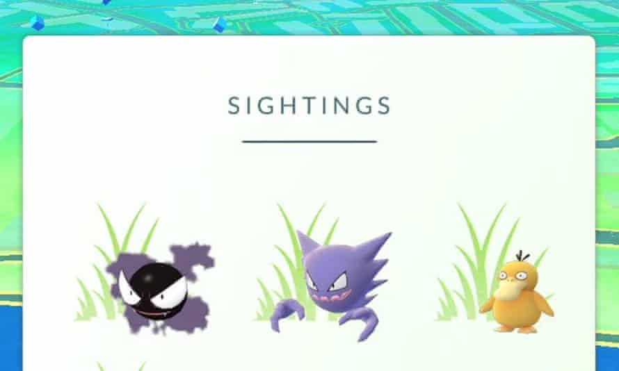 Pokemon Go Players Get First Glimpse Of New Tracking Feature Pokemon Go The Guardian