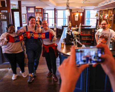 Up to 200 fans a day visit The Prince’s Head pub, the setting of the fictional Crown & Anchor pub in Ted Lasso.