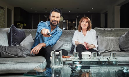 ‘If it wasn’t for my mum, and my family and close friends I genuinely have no idea if I’d be here’: with his mother on Celebrity Gogglebox.