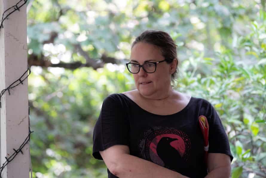 Director Jocelyn Moorhouse on the set of Wakefield.