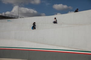 The El Chaparral crosswalk between Mexico and the US, would usually always have a couple hours of waiting, but due to the closing of the border for pleasure trips, the wait was reduced to a few minutes in Tijuana, Mexico, 24 March.
