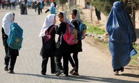 Afghan schoolgirls in Herat