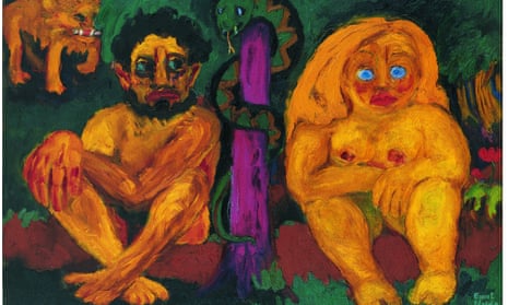 Paradise Lost, 1921, by Emil Nolde.
