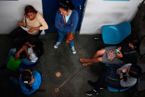 Women at a family planning clinic in Petare, Venezuela