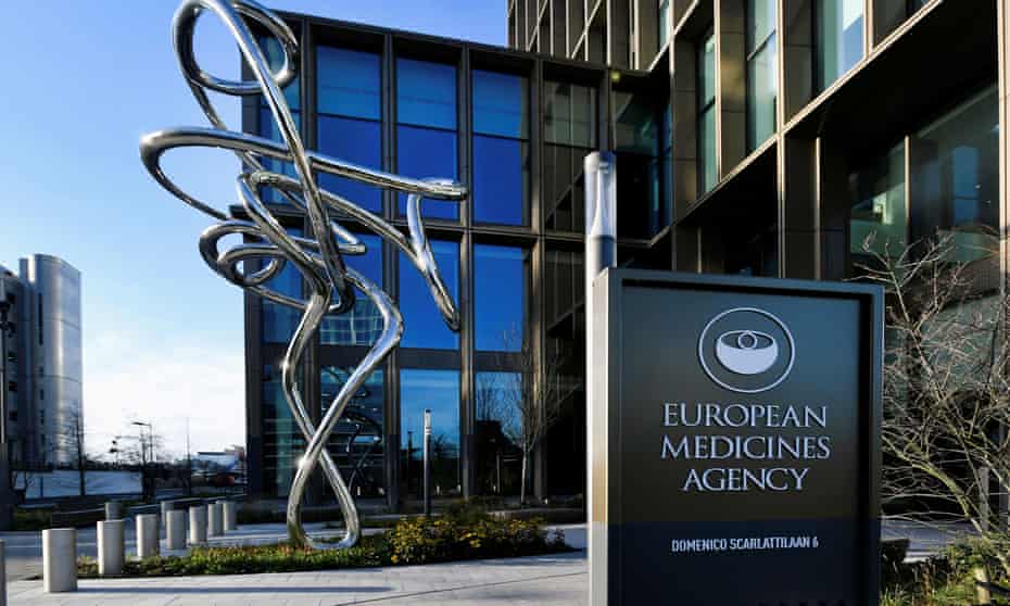 The European Medicines Agency in Amsterdam.