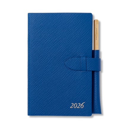 Smythson 2026 Panama Weekly Diary with Pencil