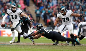 Image result for Carson Wentz aggravates Jacksonville headaches as Philadelphia flourish
