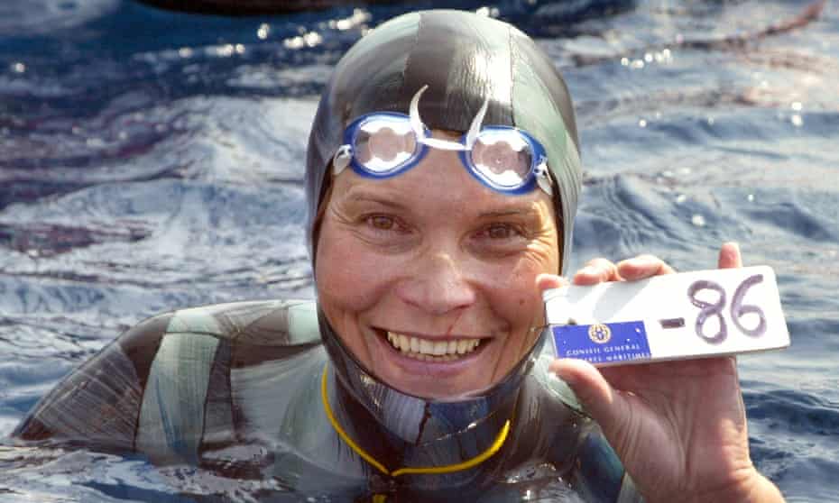 Natalia Molchanova won the first women’s free-diving world championship in Villefranche-sur-Mer. Molchanova
