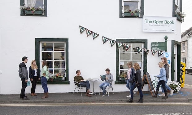 Guest books ... the Open Book in Wigtown.