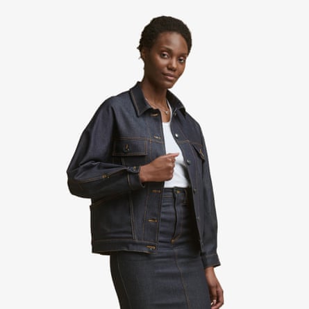 Community Clothing Women’s Jodie Denim Jacket in Indigo.