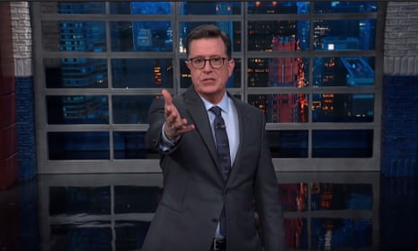 Stephen Colbert: ‘We laugh because it’s evil, and it’s evil and it’s stupid.’
