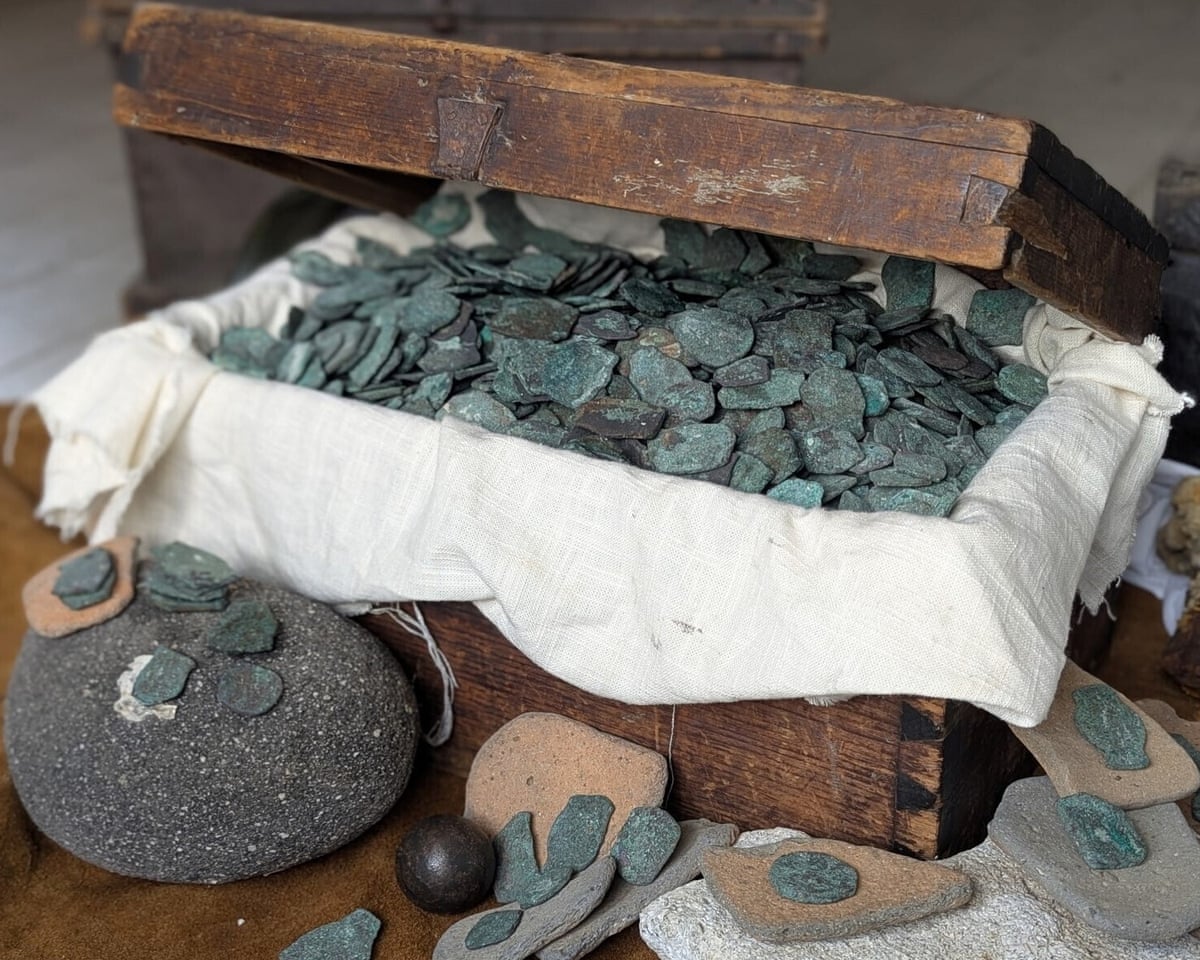 Treasure hunters discover $1m in silver and gold coins off ...