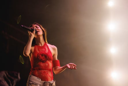 Caroline Polachek performing at Primavera Sound Barcelona in June.