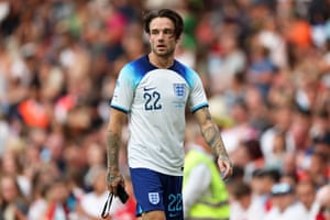 Liam Payne of England during Soccer Aid for Unicef 2023 at Old Trafford in Manchester, England