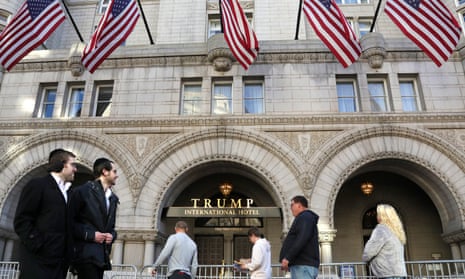 The Trump International hotel in Washington.