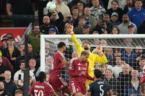 Liverpool 3-1 Tottenham Hotspur: Carabao Cup third round – live