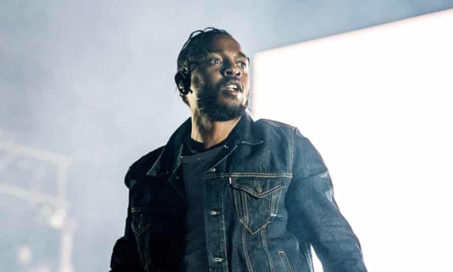 Universal artist Kendrick Lamar performs in Quebec, Canada, in 2019.