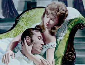 Lee with Dawn Addams in The Two Faces of Dr. Jekyll, 1960
