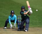 England v Ireland: first women’s cricket one-day international – live