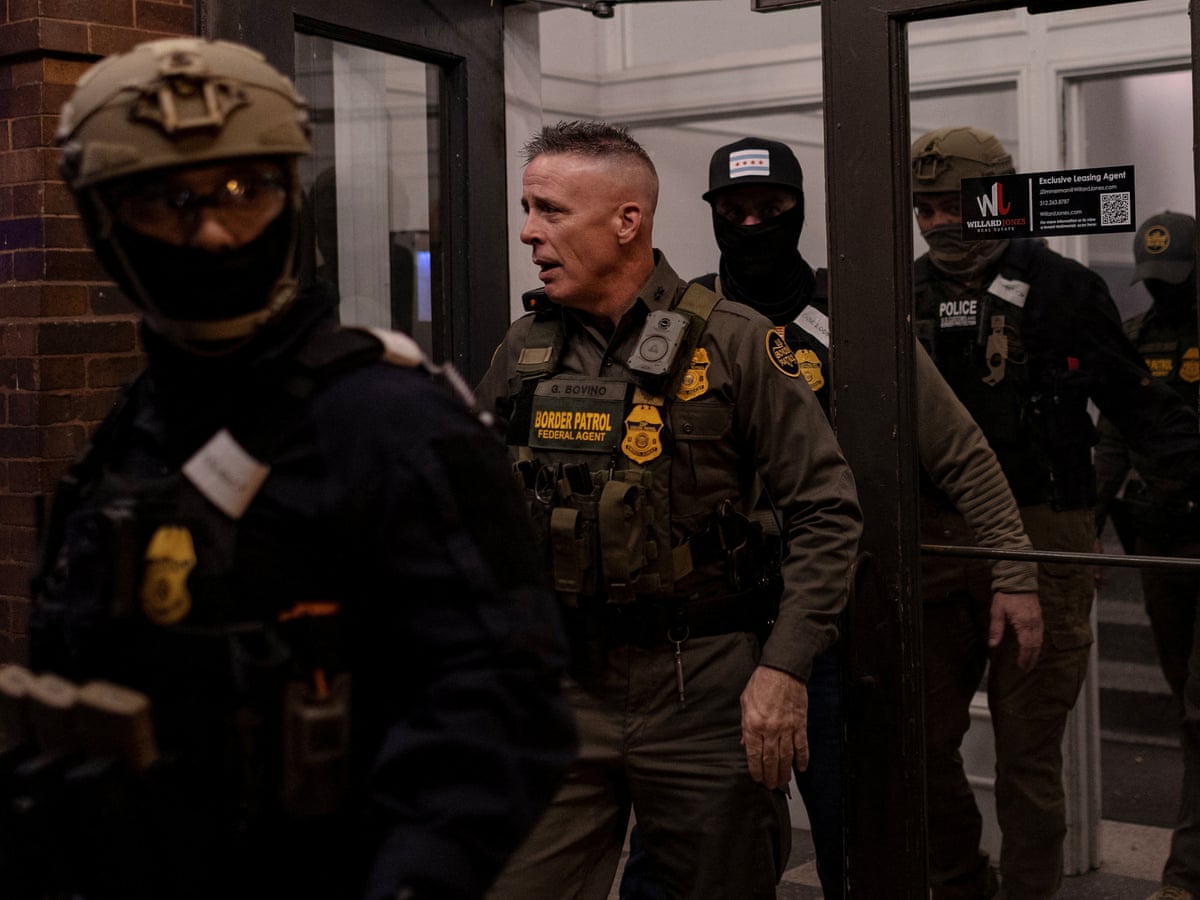 Judge orders release of hundreds arrested during Chicago immigration raids | Chicago | The Guardian