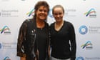 'Like a little sister': Goolagong Cawley congratulates Barty on Wimbledon win - video