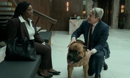 “There are a lot of villains” Broderick with Uzo Aduba as Edie in Painkiller.