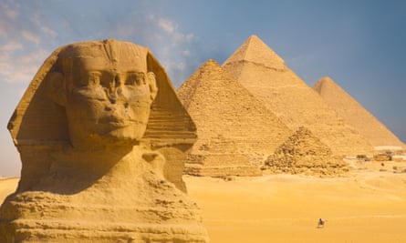 ‘Already an ancient attraction when the Romans arrived’: The Great Sphinx.
