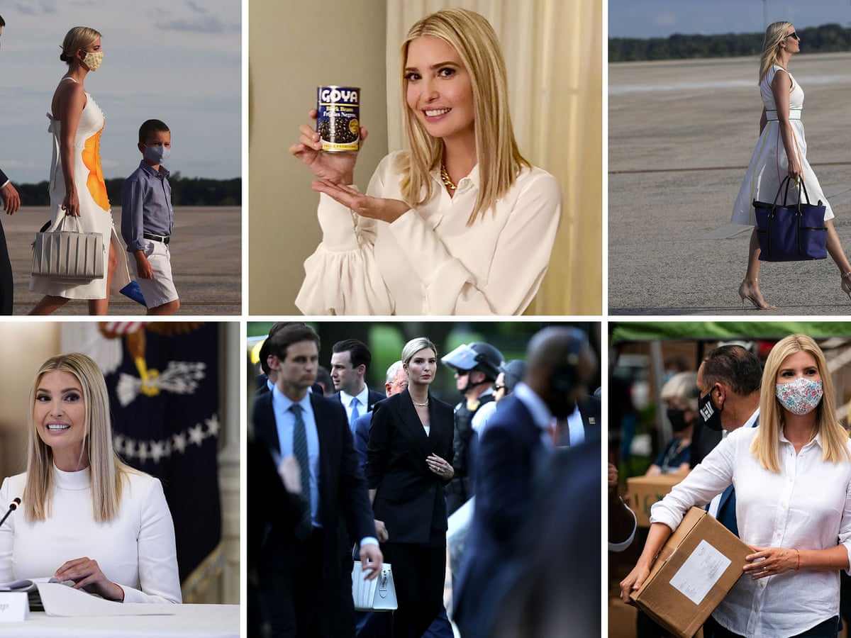 Why Has Ivanka Trump Worn White For Every Public Appearance Since June Fashion The Guardian