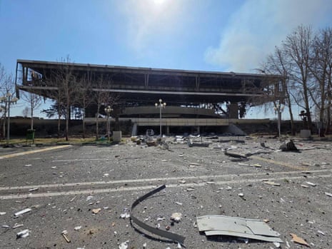 The 12,000-seat hall of Azadi Sports Complex in Tehran, Iran, was destroyed following U.S-Israeli strikes on Thursday March 5, 2026.