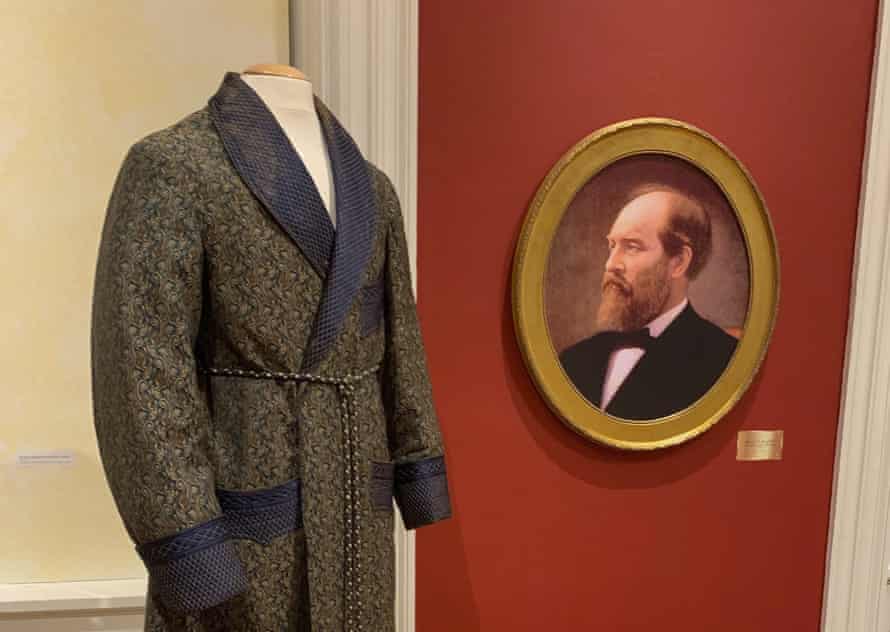 Not much evidence for The Fiver to go on, beyond this bathrobe and image from an Ohio exhibition in 2019.