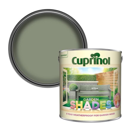 Cuprinol fence paint – willow