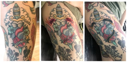 Paige’ covered-up Brand New design.