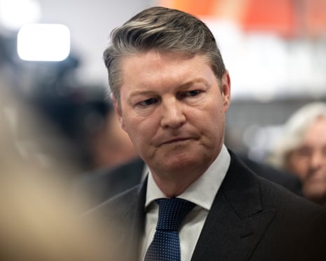 Victorian premier Ben Carroll