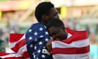 Fred Kerley runs down a dream gold as US men sweep 100m at Worlds