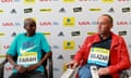 Mo Farah and Alberto Salazar