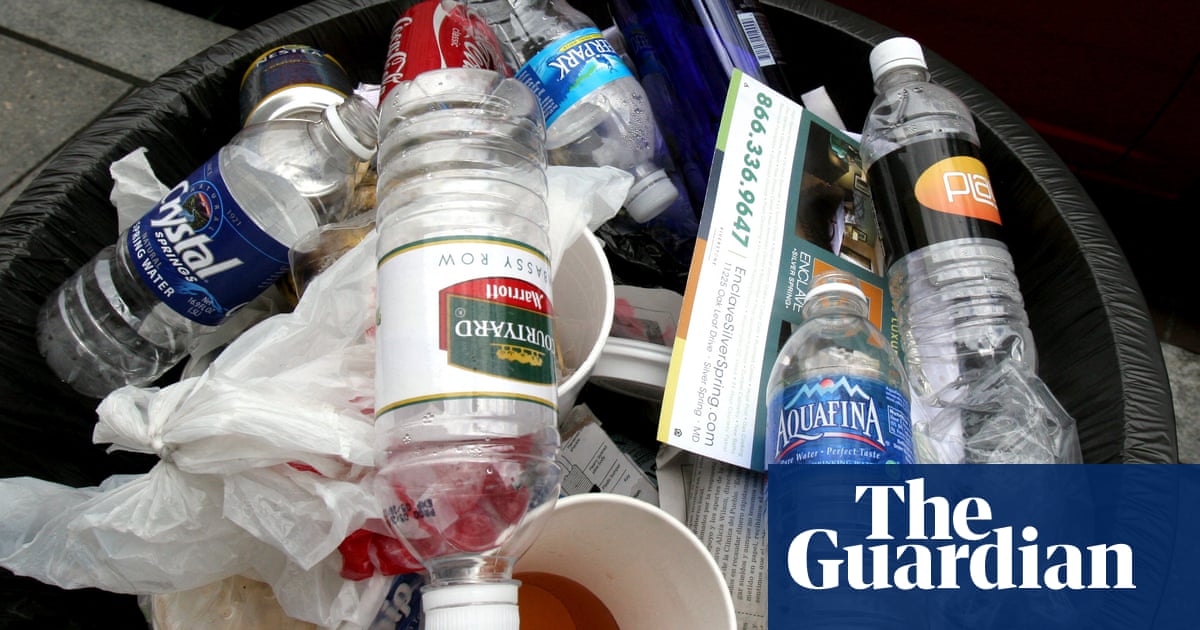 Only 5% of plastic waste generated by US last year was recycled, report says