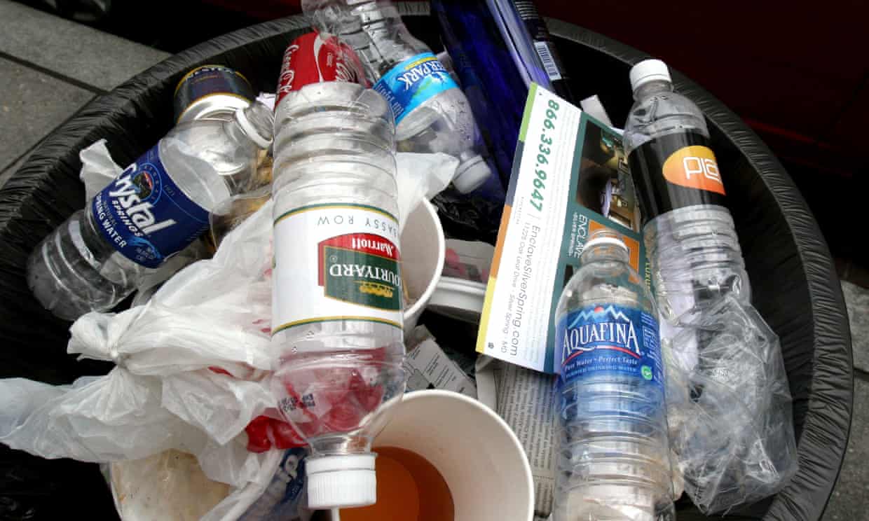 Only 5% of plastic waste generated by US last year was recycled, report says (theguardian.com)