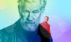 Serving up the unexpected … Ian McKellen in Player Kings and comedian Julia Masli
