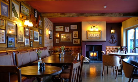 Interiors of The Hope and Anchor