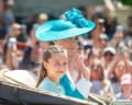 The Princess of Wales and Princess Charlotte at Trooping of the Colour last week.