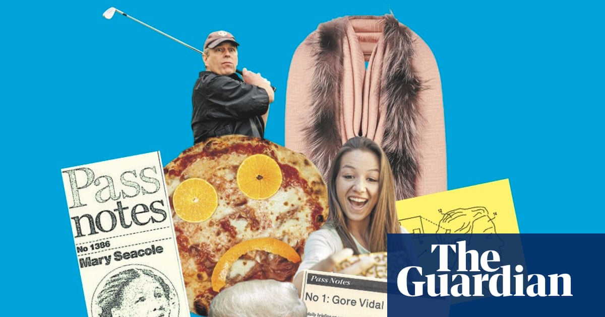 From vulva scarves to Prince Andrew – 10 of the Guardian’s most memorable Pass Notes