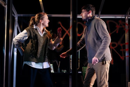 Emily Head (left) and Jack Chamberlain in Isabelle at 69 Humber Street, Hull.