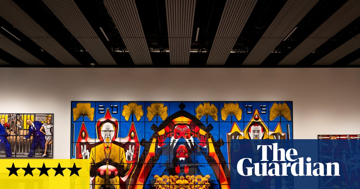 Gilbert & George review a pulsating panorama of sex, violence and glorious urban grime
