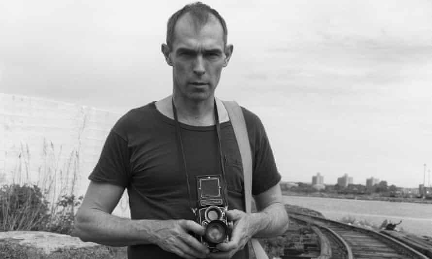 American photographer Peter Hujar poses for a portrait in May 1986 in Bayonne, New Jersey
