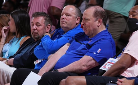 Knicks president Leon Rose, left, and head coach Tom Thibodeau are at the foundation of New York’s rise toward the top of the Eastern Conference.
