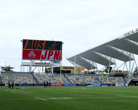 The Wallabies host Japan in a Nations Championship rugby union international at at Queensland Country Bank Stadium in Townsville