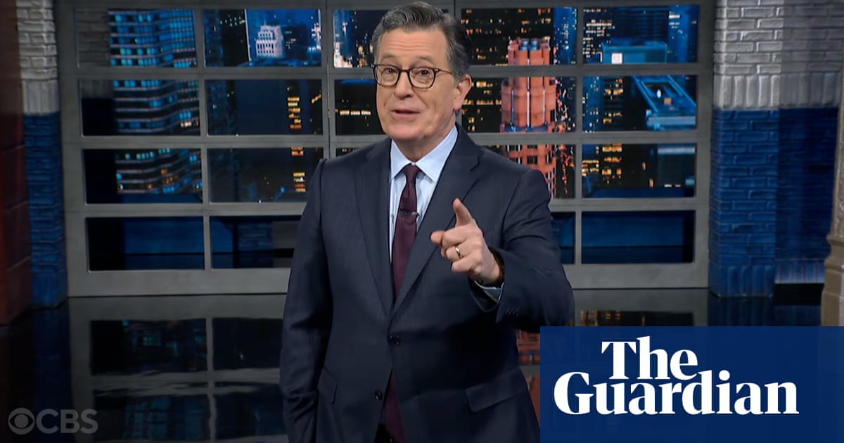 Stephen Colbert sobre el alcalde de Nueva York Eric Adams: ‘Trump tiene a Adams atrapado por los viejos placeres turcos’ | Resumen de la televisión nocturna Stephen Colbert sobre el alcalde de Nueva York Eric Adams: ‘Trump tiene a Adams atrapado por los viejos placeres turcos’ | Resumen de la televisión nocturna
