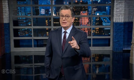 Stephen Colbert on Elon Musk: 'An unelected donor running an unauthorized employee kill squad' | Late-night TV roundup | The Guardian