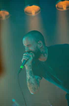 Joe Talbot from Idles.