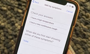 The NHS contact tracing app